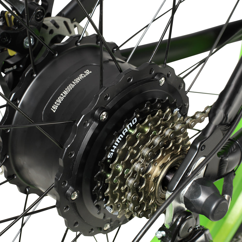 PHILODO H7 Pro All-Terrain Electric Fat Bike 26 Inch 1000W 48V 17.5Ah