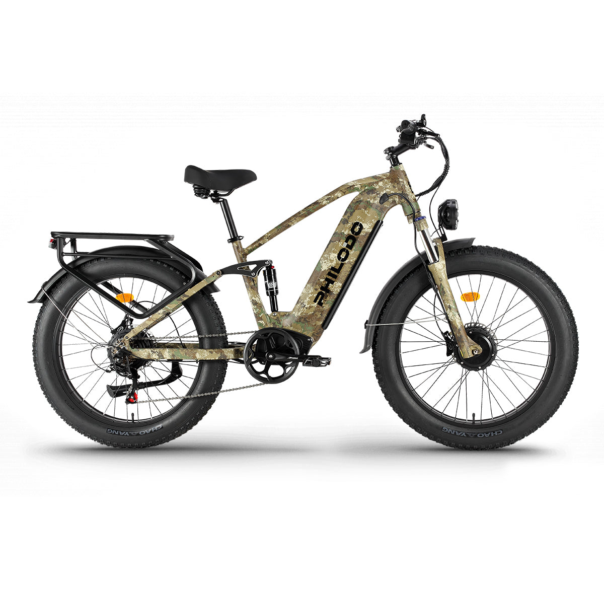 PHILODO FALCON Camo 60V Dual Motor Electric Bike – PHILODO BIKES PHILODO FALCON Camo 60V Dual Motor Electric Bike – PHILODO BIKES