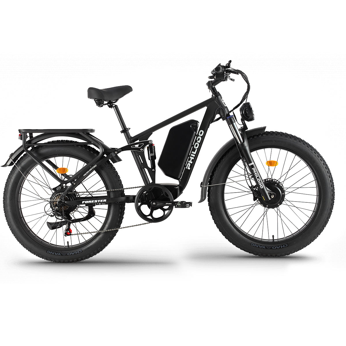 PHILODO Forester 60V Dual Motor Electric Bike Full Suspension