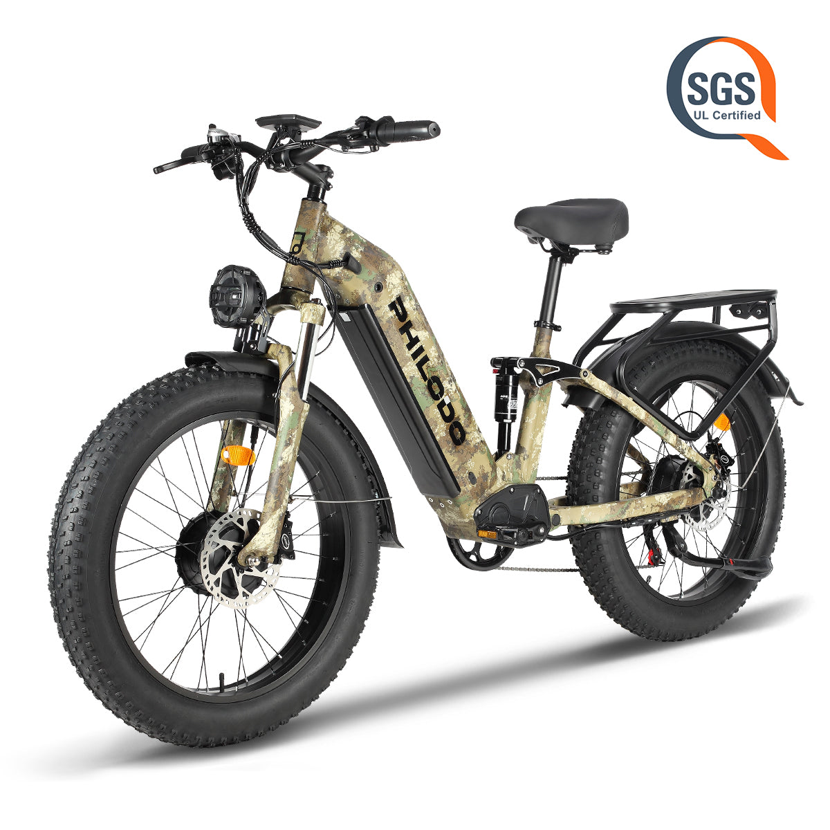 PHILODO FALCON Camo 60V Dual Motor Electric Bike