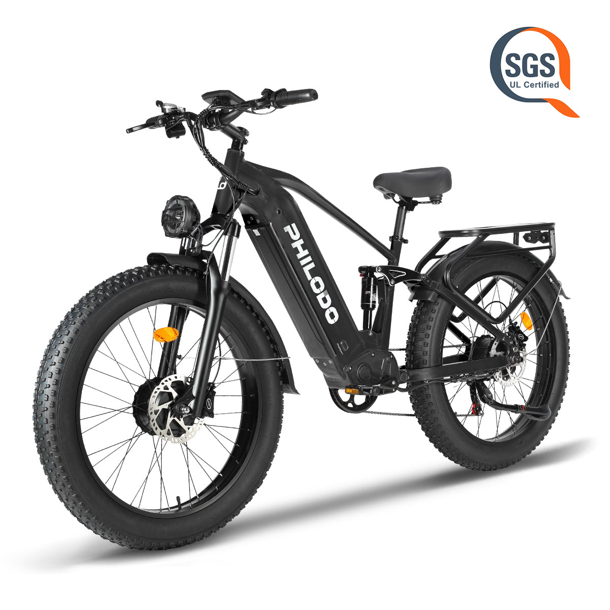 PHILODO FALCON 60V Dual Motor Electric Bike Full Suspension