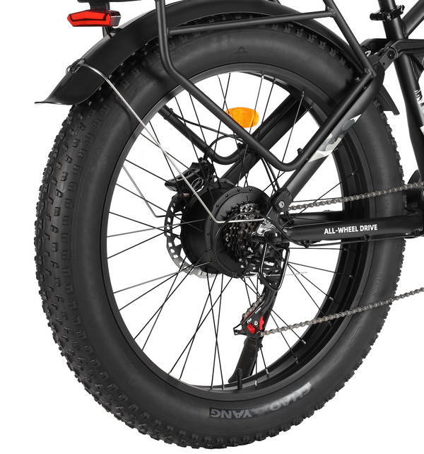 JUMBO Rear Wheel With Motor Assembly [inclues inner tube, tire and spoke]