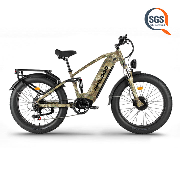 PHILODO FALCON 60V Dual Motor Electric Bike Full Suspension