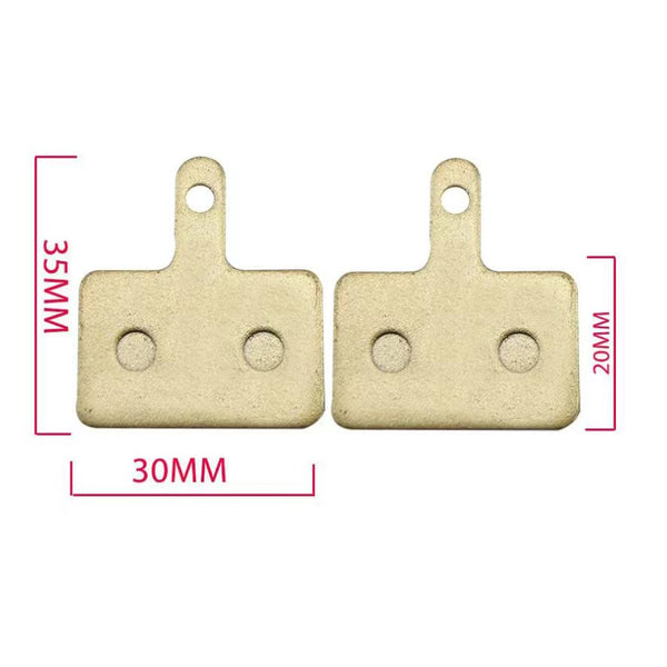 Electric Bike Brake Pad 4 PCS [ 2 for front wheel, 2 for rear wheel]