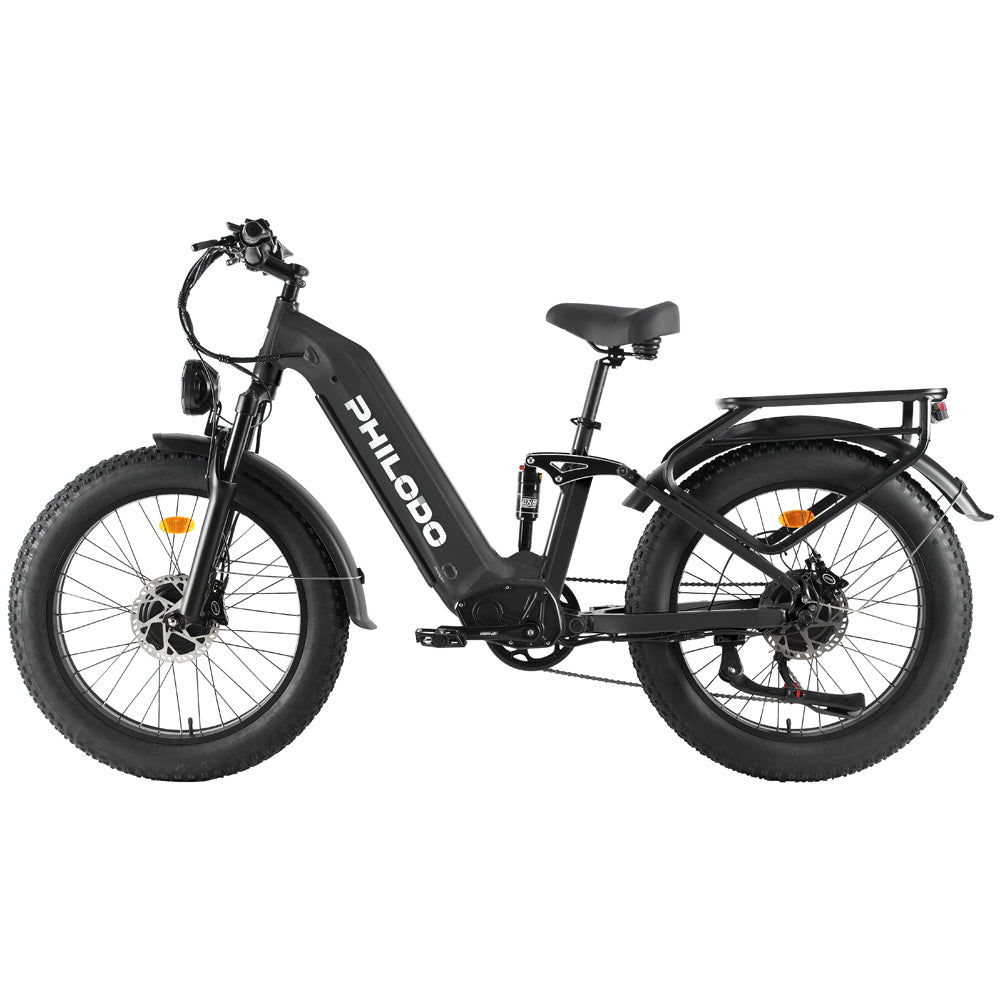 Amazon.com : PHILODO Electric Bike for Adults, Fat Tire