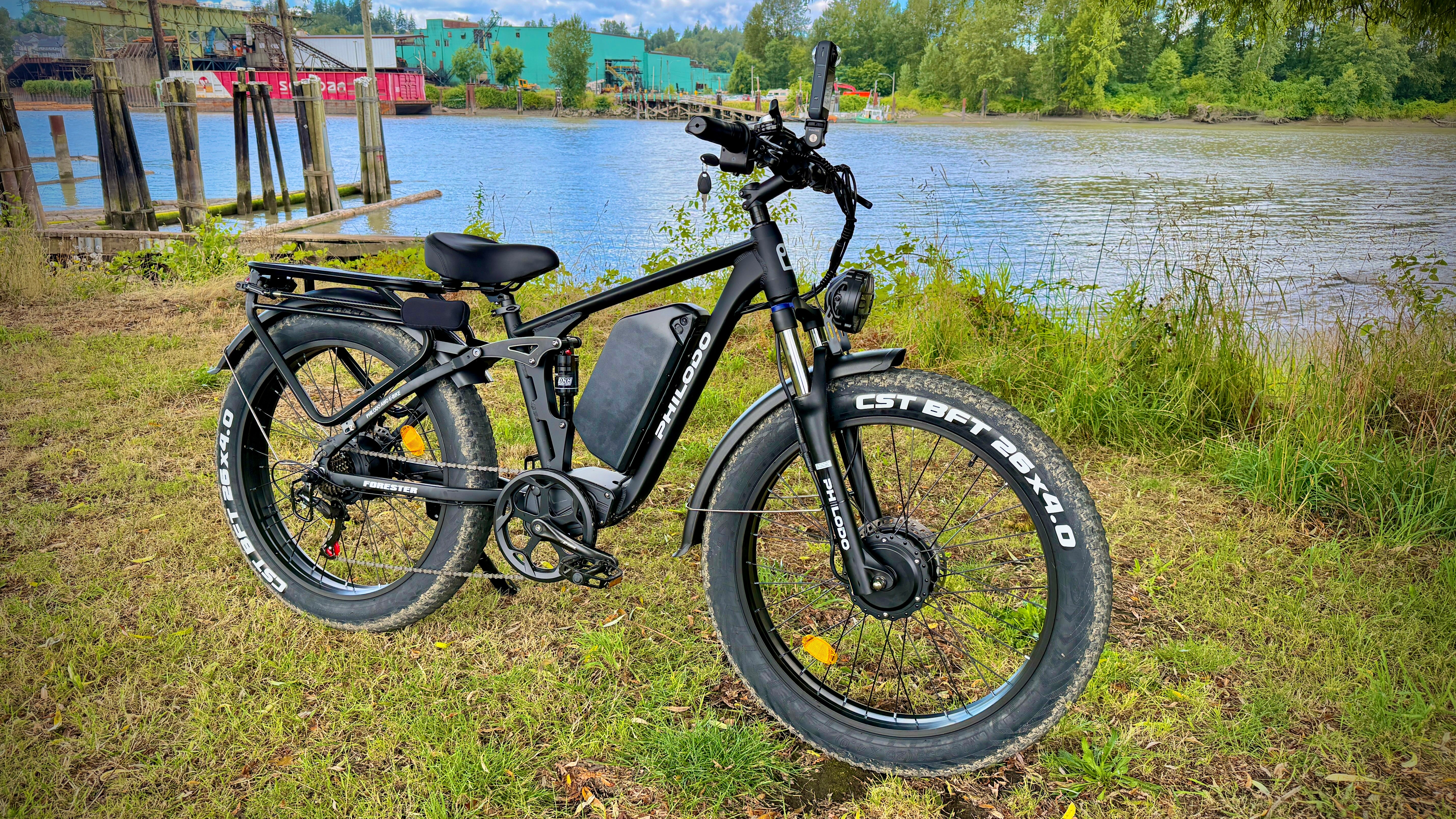 PHILODO Forester 60V Dual Motor Electric Bike Full Suspension