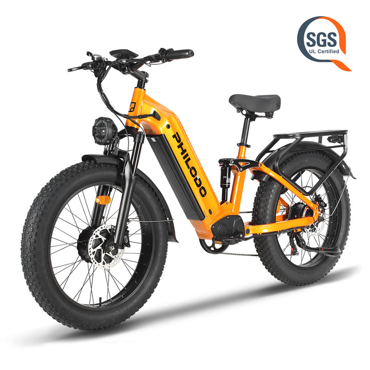 PHILODO FALCON 60V Dual Motor Electric Bike Full Suspension – PHILODO BIKES