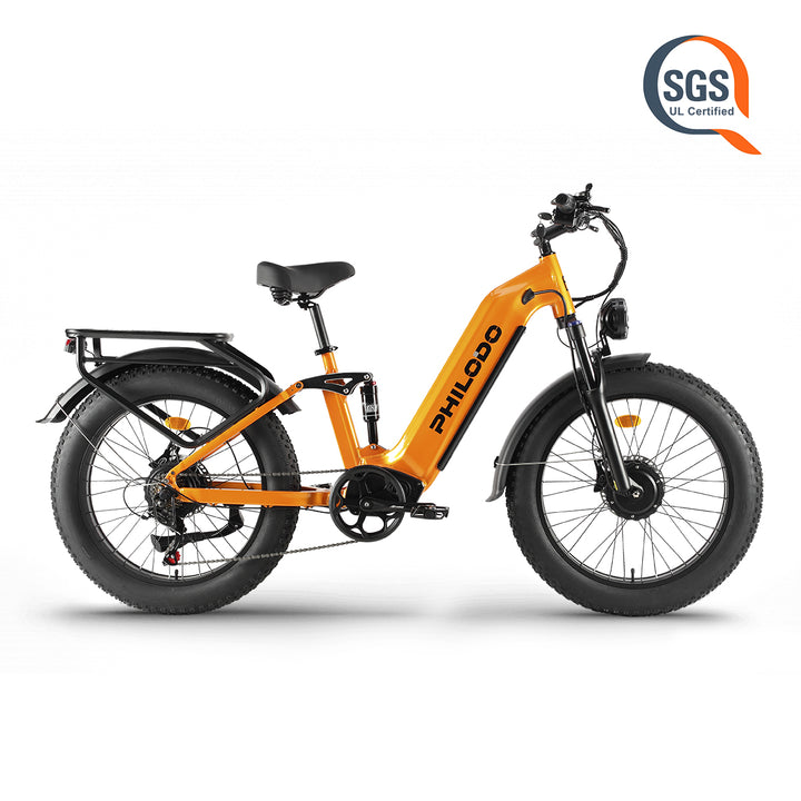 PHILODO Falcon Step-Over 60V Dual Motor Adult Electric Bike UL Certified