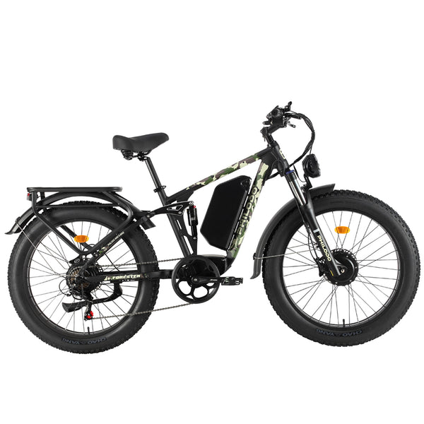 [Pre-order] PHILODO Forester 60V Dual Motor Electric Bike Full Suspension