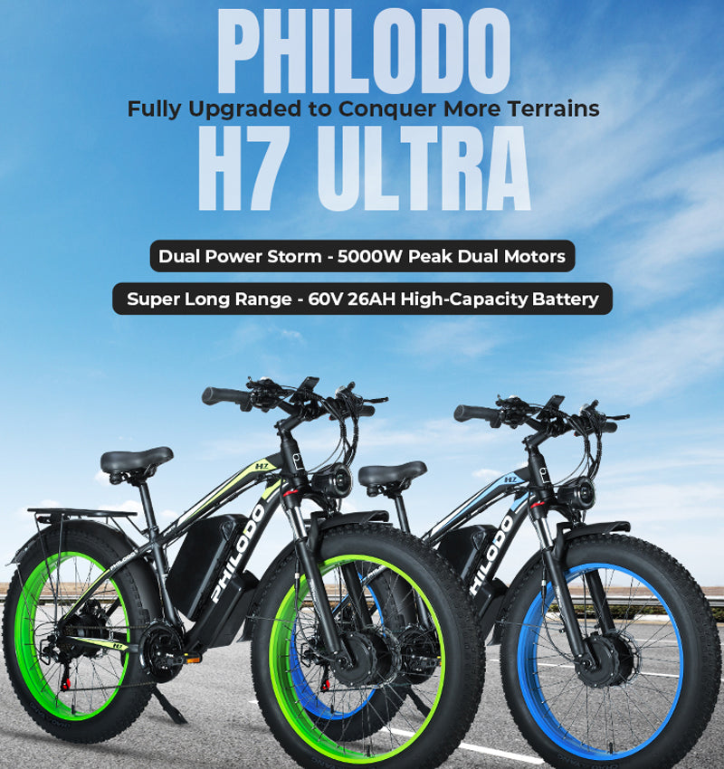 The Best Dual Motor Ebike USA | Philodo Bikes for Sale