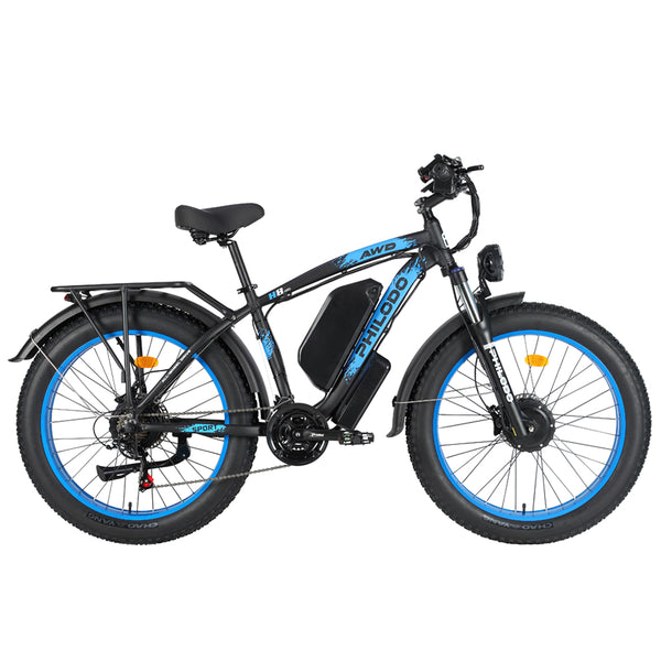 PHILODO H8 Dual Motor Fat Tire Electric Bike 3000Watts