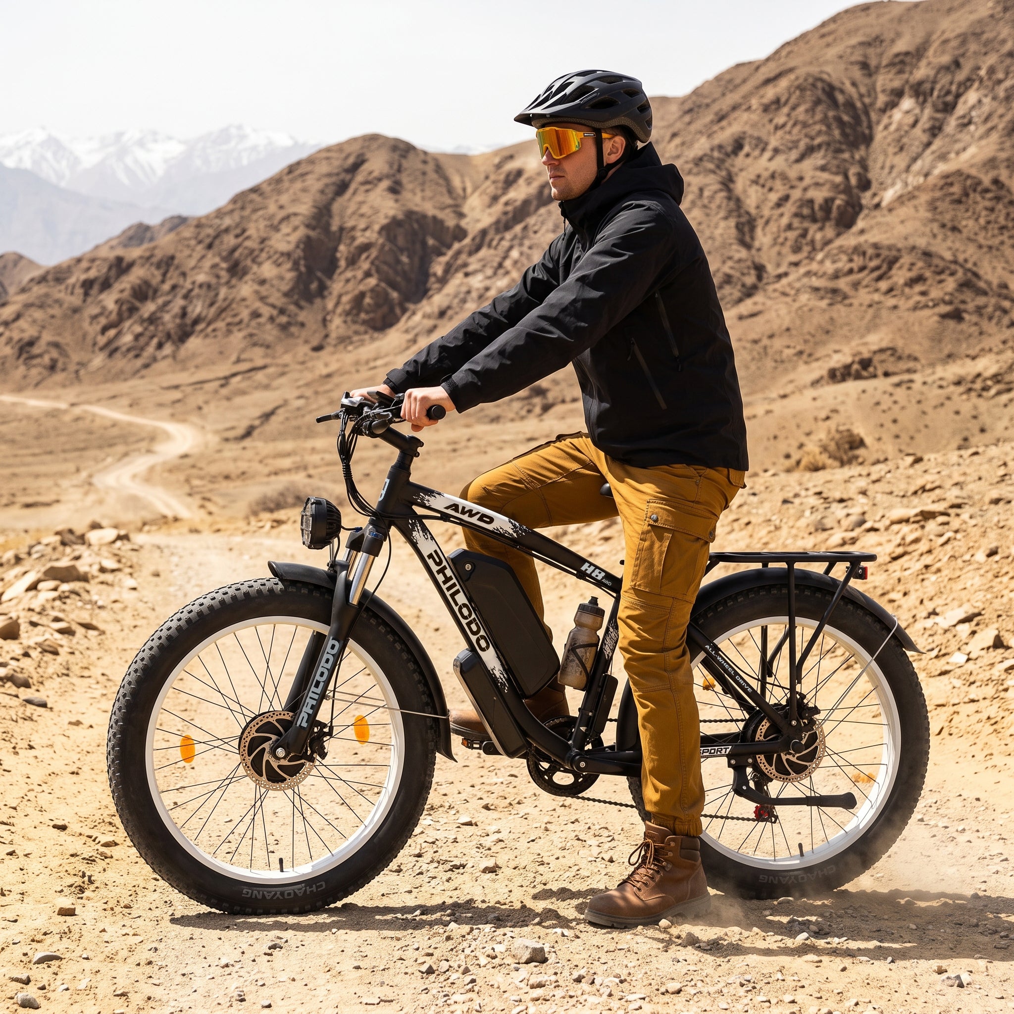 PHILODO Upgraded H8 60V Dual Motor Fat Tire Electric Bike 5000