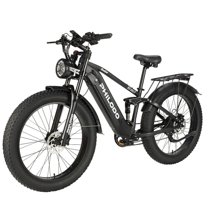 Phildo PHILODO Hunter 52V Full Suspension Electric Bike – PHILODO BIKES